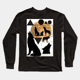 Wolf designed by CaligoViatoris Long Sleeve T-Shirt